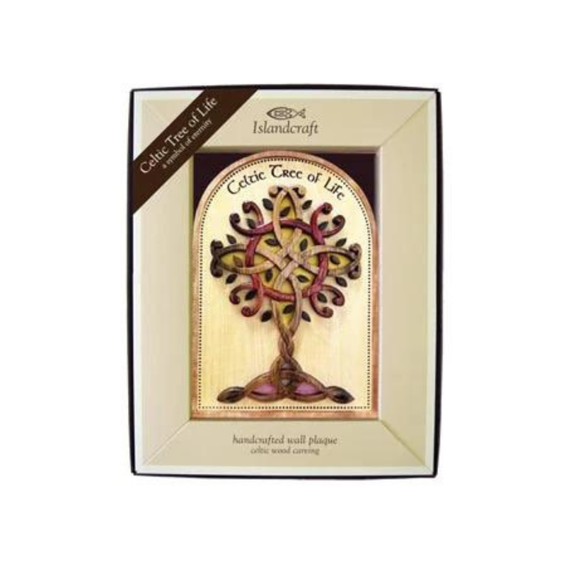 Celtic Tree of Life Wooden Wall Plaque